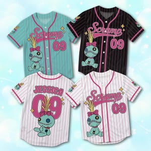 Lilo and stitch baseball jersey - Etsy 日本