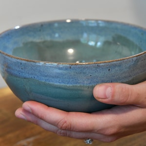 Large Bowl for Ramen or Salad - Handmade Stoneware