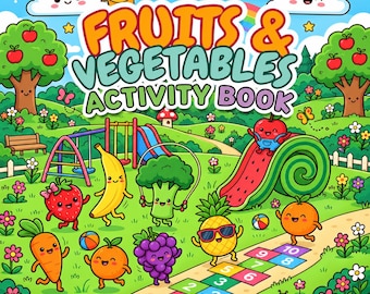 Fruits  & Vegetables Activity Book