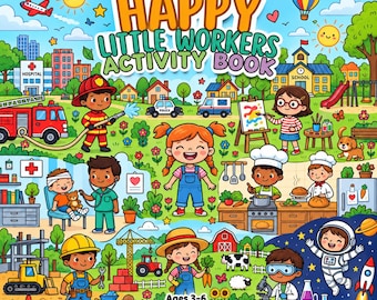 The Happy Little Workers Activity Book