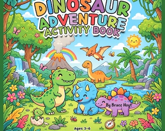 Dinosaur Adventure Activity Book