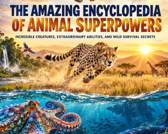 Animal Superpowers Encyclopedia: 30 Creatures, Survival Skills (Ages 5-10)