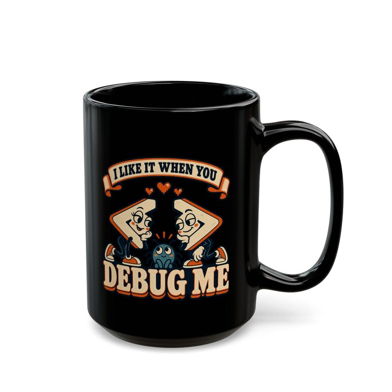 Debug Me Programmer Mug, Funny Coding Coffee Cup, Software Developer Gift, Computer Science Mug, Adult Geek Humor bild 11