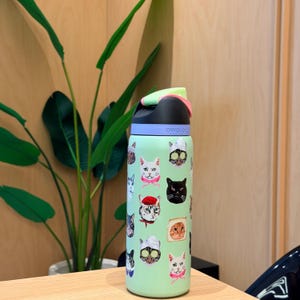 Aesthetic water bottle