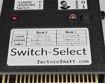 Wkładka DesTest MAX Switch-Select dla Commodore 64 i 128