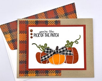 Pick of the Patch Handmade Greeting Card