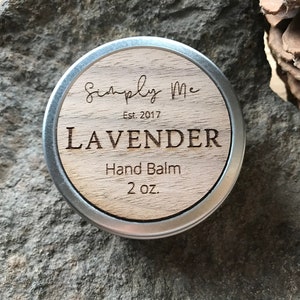 Lavender Hand Balm | Hand Balm | Lavender | Skin Care | Bath & Beauty | Birthday | Stocking Stuffer | Gift for Her | Gift for Him | Gift
