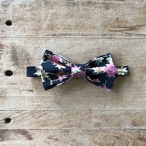 Simply Me • Gentlemen | Gents | Men’s Bow Tie | Japanese Maple | Black/Gold/Red/Orange | Adjustable | Handmade | Wedding |Prom
