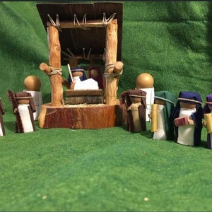 Nativity Full Cast 3.5 inch Creche