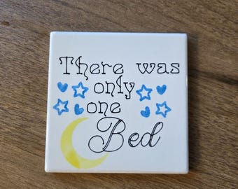 There Was Only One Bed Fanfic Trope Coaster