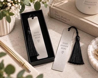 Metal Engraved Bookmarks | Your Design