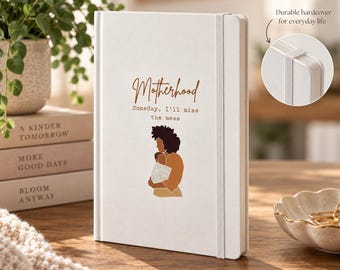 Motherhood Memory Journal | Hardcover Notebook for New Moms (5.5" x 8.5")