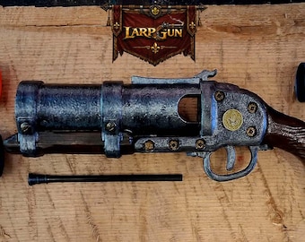 LARPGUN™ Arma pirata de fantasia. Arma larp bacamarte. *TARRIF INCLUÍDO*