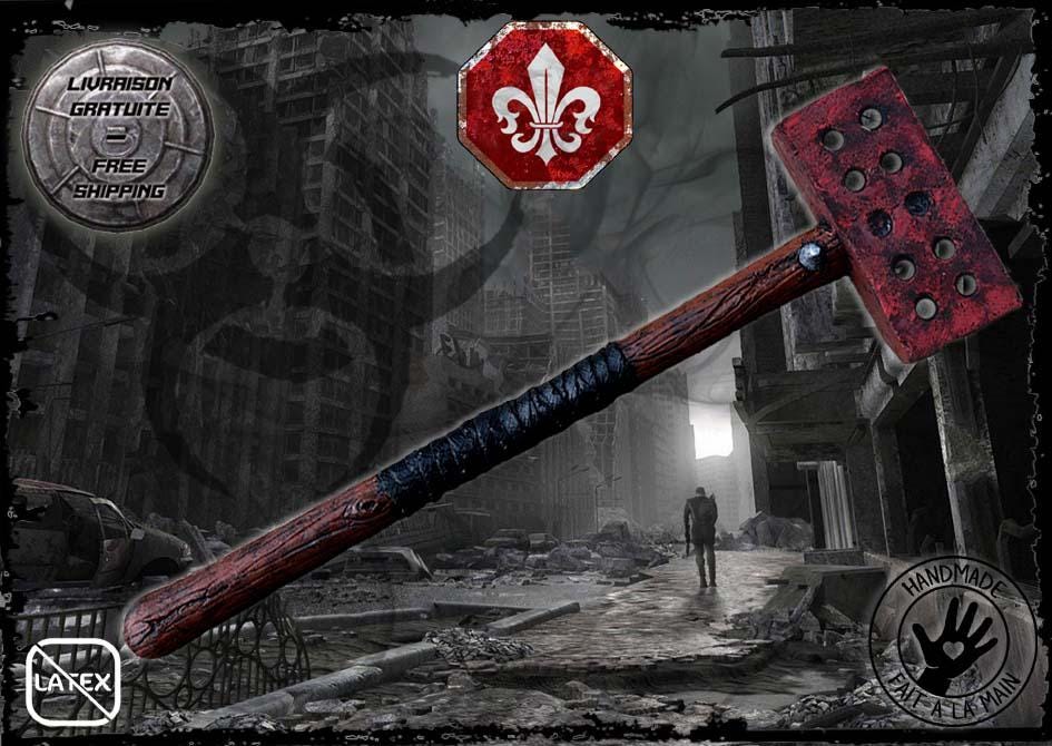 Handyman foam LARP mace for live action role playing or cosplay. *TAX INCLUDED*
