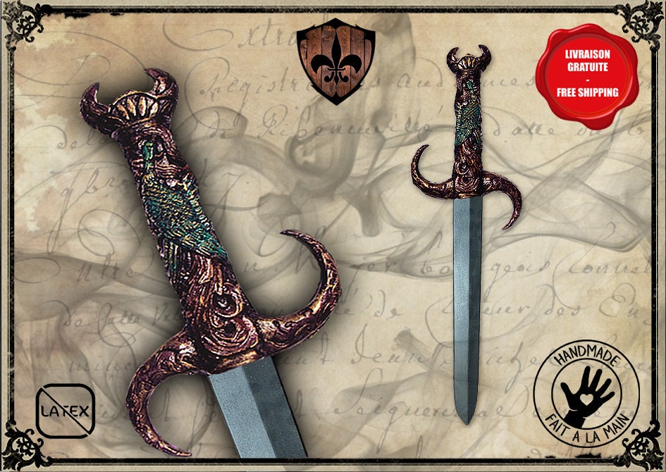 Ranger foam LARP dagger for live action role playing or cosplay. *TAX INCLUDED*