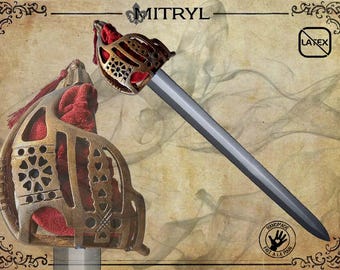 Spada Ruadh in schiuma per LARP, ideale per giochi di ruolo dal vivo o cosplay. *TARIFFE INCLUSE*