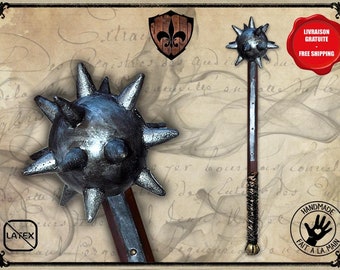 Morgenstern foam LARP mace for live action role playing or cosplay. *TAX INCLUDED*