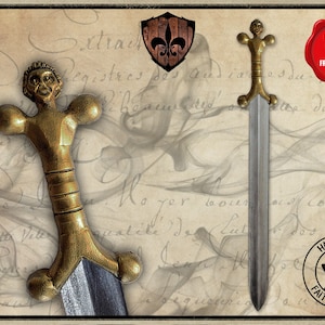 Antropomorphic foam LARP sword for live action role playing or cosplay. *TAX INCLUDED*