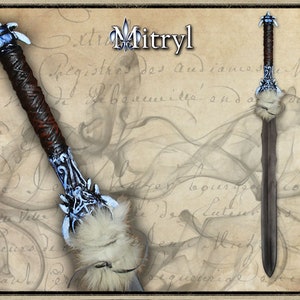 Iskald foam LARP sword for live action role playing or cosplay. *TAX INCLUDED*
