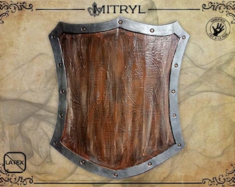 SVEN, Foam shield for Larp or Cosplay. Handmade viking shield. *TARIFF INCLUDED*