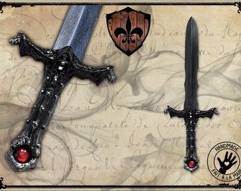KISS OF DEATH dagger for live action role playing(Larp).