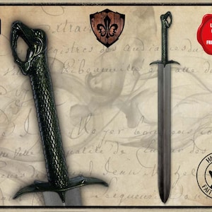 Hessian foam LARP sword for live action role playing or cosplay. *TAX INCLUDED*