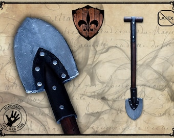 Foam LARP Shovel: Queen of Spades Cosplay Prop