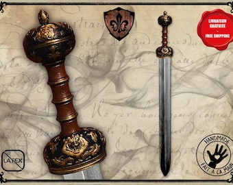 Néméos Foam LARP Sword: Handmade Cosplay Sword (35 inch)