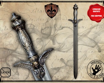 Celeste foam LARP sword for live action role playing or cosplay. *TARIFF INCLUDED*