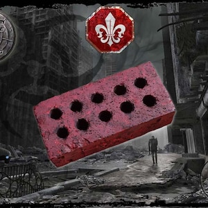 Bree foam LARP brick for live action role playing or cosplay. *TAX INCLUDED*