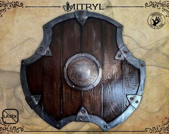 SIGGY, Foam shield for Larp or Cosplay. Handmade viking shield. *TARIFF INCLUDED*