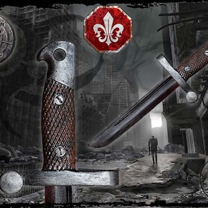 Ryan foam LARP knife for live action role playing or cosplay. *TAX INCLUDED*