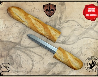 Bridget the baguette foam LARP food for live action role playing or cosplay. *TAX INCLUDED*