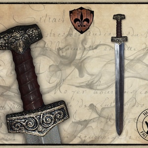 Mjolnir foam LARP sword for live action role playing or cosplay. *TAX INCLUDED*