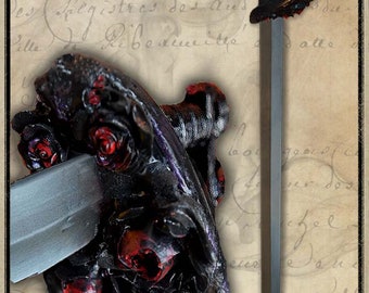 De La Rose Foam LARP Sword: Handmade Cosplay Role Playing