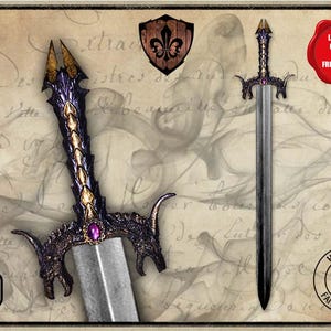 Drakania foam LARP sword for live action role playing or cosplay. *TAX INCLUDED*