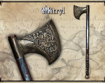Valhalla Foam LARP Axe: Live Action Role Play, Cosplay