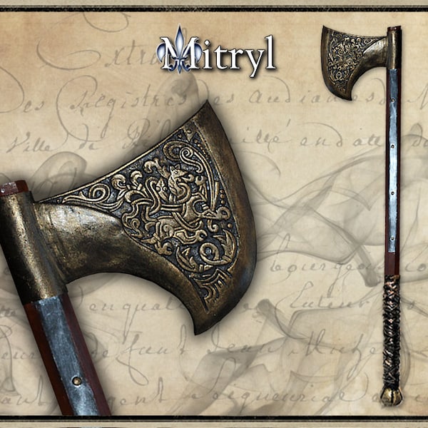 Val'halla foam LARP axe for live action role playing or cosplay. *TAX INCLUDED*