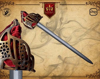 Ruadh foam LARP sword for live action role playing or cosplay. *TARRIFS INCLUDED*