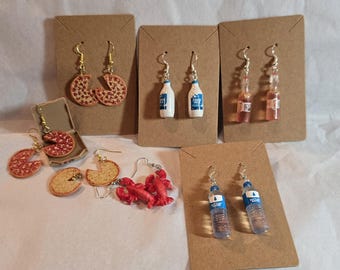 Delicious-Looking Mini Food Earrings