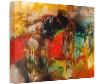 Arte de parede contemporânea, ousada e elegante - Tela