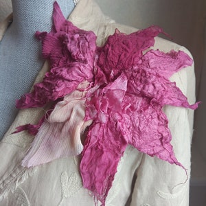 Felt Brooch for Her Felt Flower Brooch Spring accessories for women brooch accessories spring brooch
