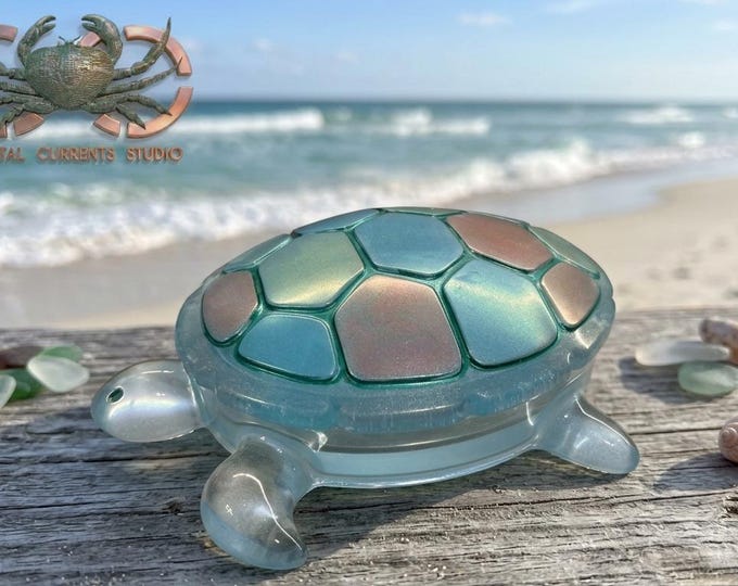 Chameleon Tide Turtle Dish