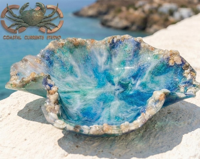 Santorini Tide Statement Bowl