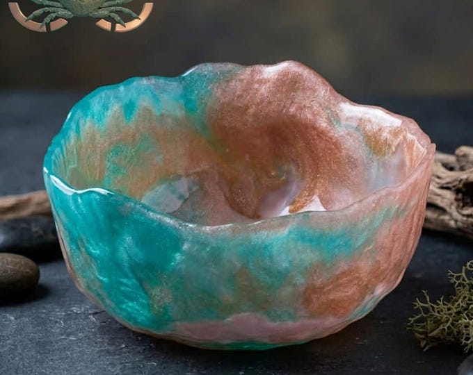 Coral Wave Trinket Dish