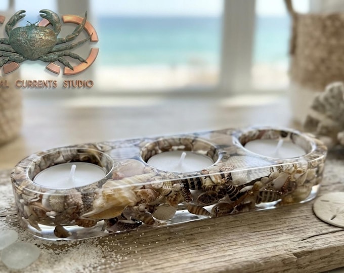 Lagoon Reef Embedded Tealight Tray
