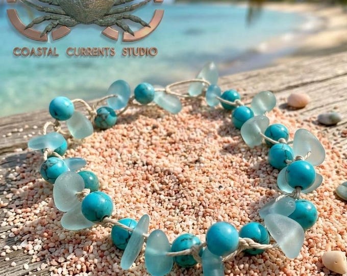 Turquoise Tide Pool Anklet