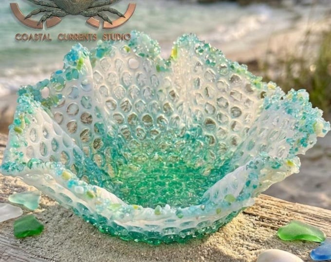 Neptune's Crown Accent Bowl