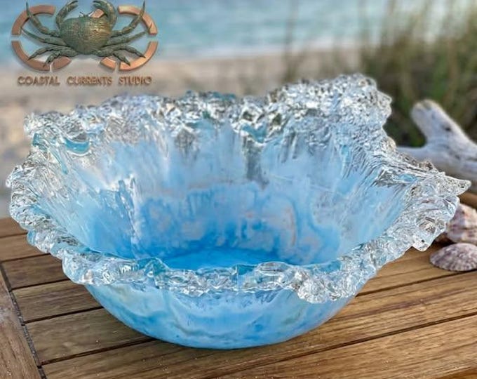 Sapphire Swells Statement Bowl