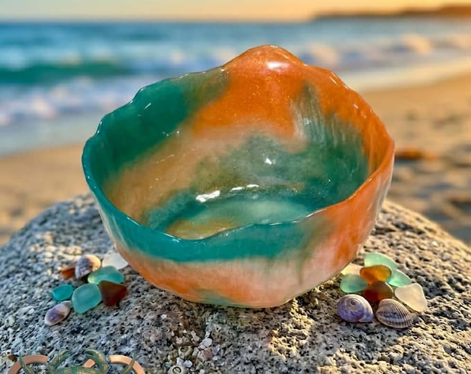 Sunset Surf Trinket Bowl